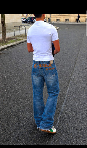 Star raw herren backprint - raw,