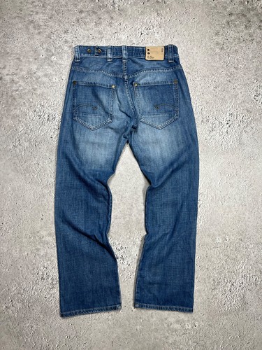 Star raw baggy fit - raw, blue