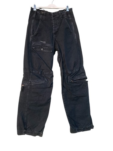 Star raw baggy cargo pants - g,